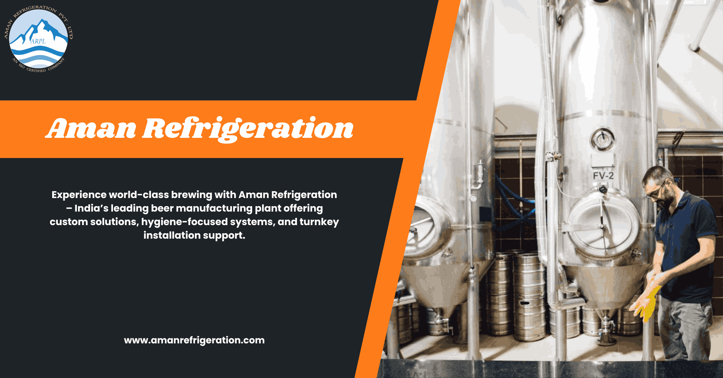 Beer Manufacturing Plant in India