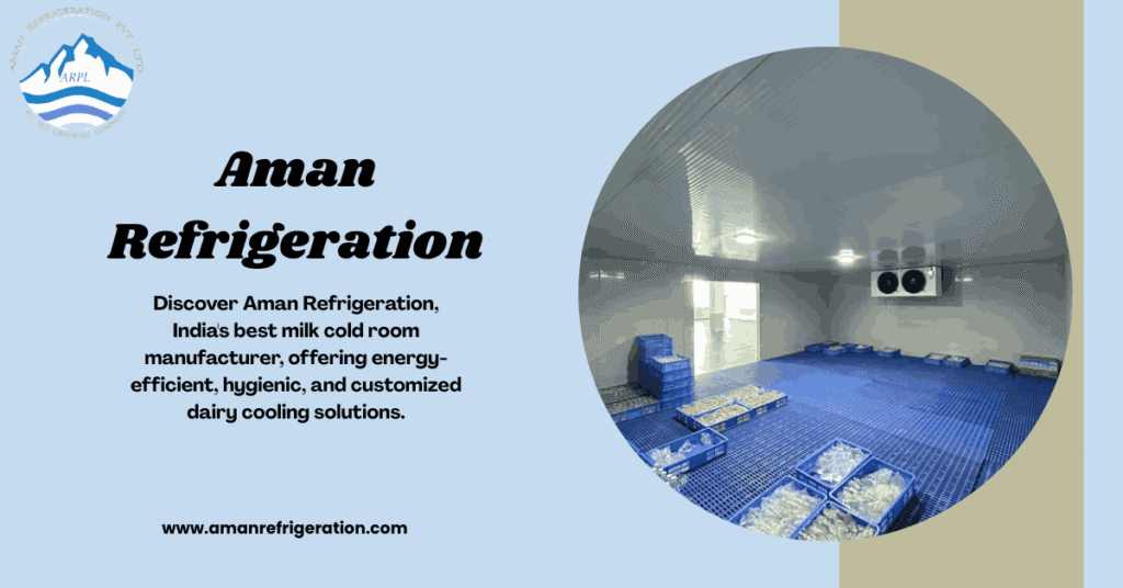 Milk Cold Room Manufacturer in India