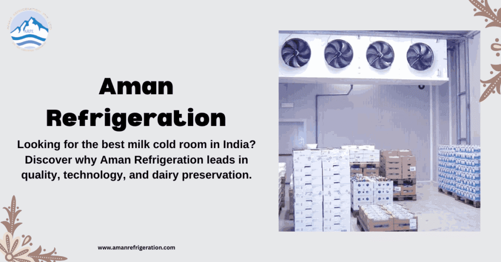 Milk Cold Room Manufacturer in India