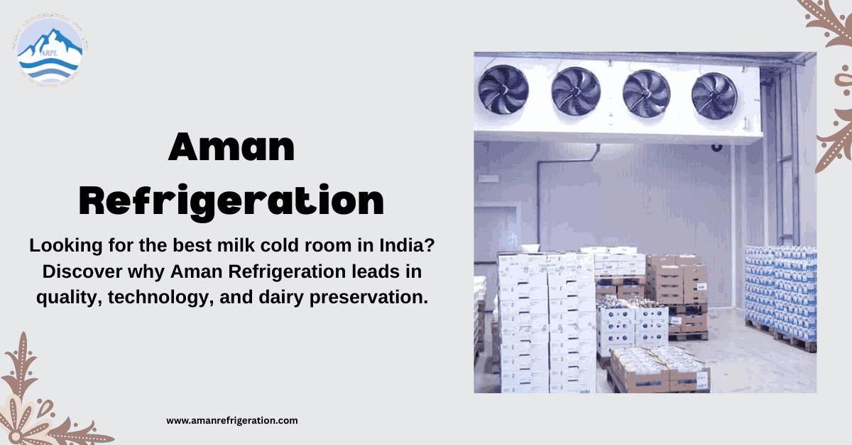 Milk Cold Room Manufacturer in India