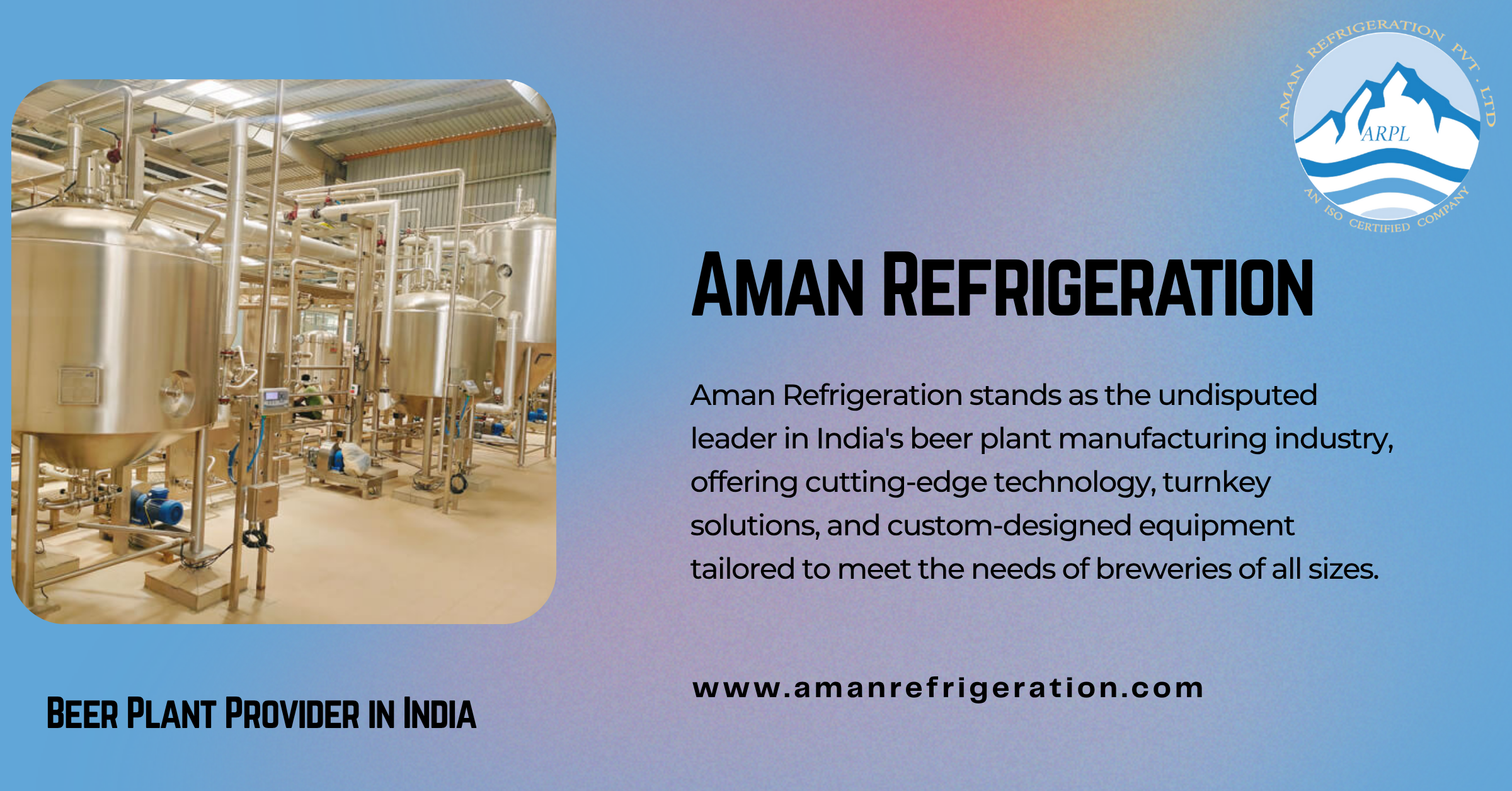 Beer Manufacturing Plant Provider
