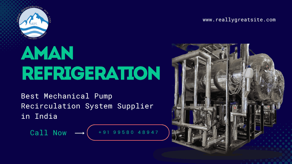 Mechanical Pump Recirculation System Supplier from India