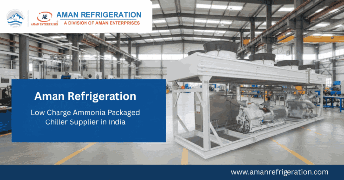 Low Charge Ammonia Packaged Chiller Supplier