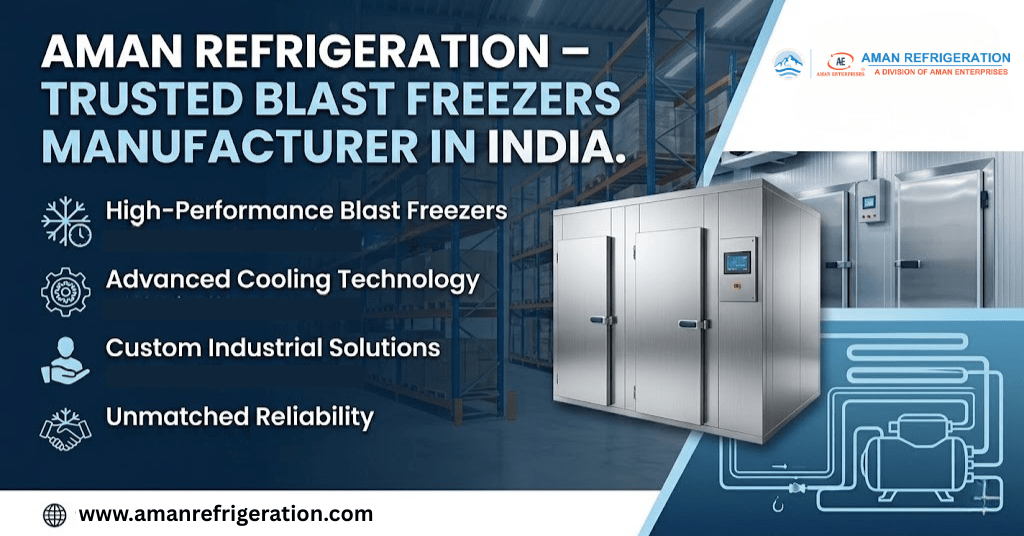 Blast Freezers Manufacturer in India