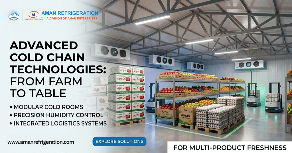 Modular Cold Rooms Manufacturer from India