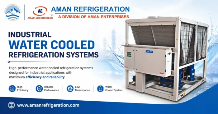Industrial Water Cooled Refrigeration Systems