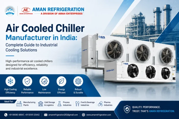 Air Cooled Chiller Manufacturer in India Complete Guide to Industrial Cooling Solutions