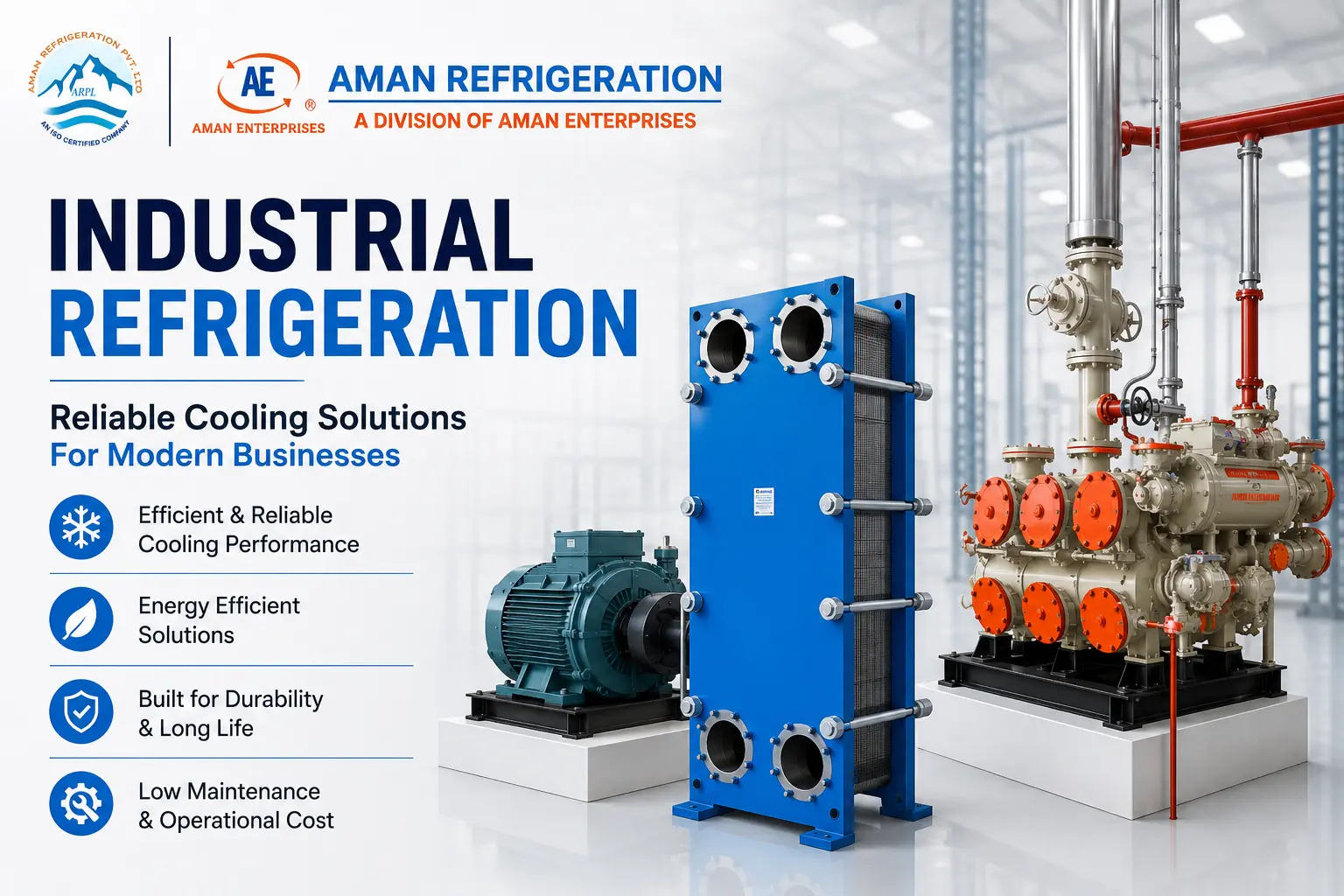 Industrial Refrigeration Solutions – Aman Refrigeration