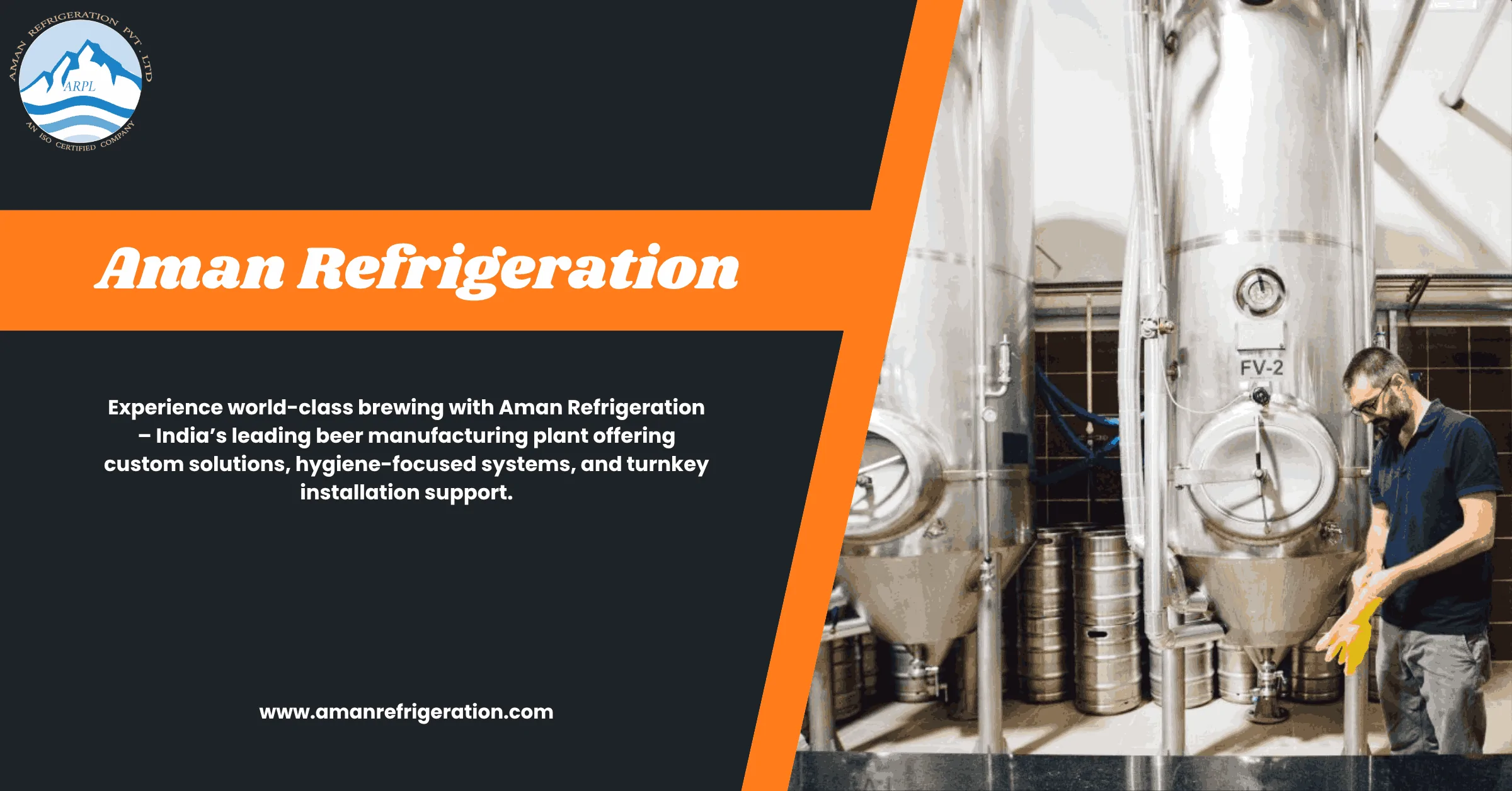 Beer Manufacturing Plant in India
