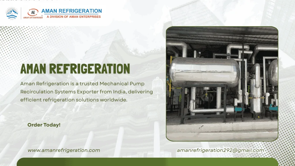 Mechanical Pump Recirculation Systems Exporter